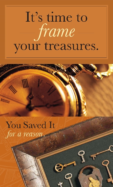 Its Time to Frame  Your Treasures - 23x38 387x640